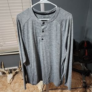 Sitka Insect Shield XL Heathered Grey Henley